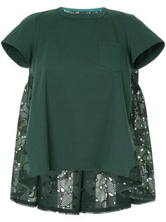 embroidered blouse Sacai