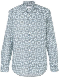 рубашка с геометрическим принтом Prada