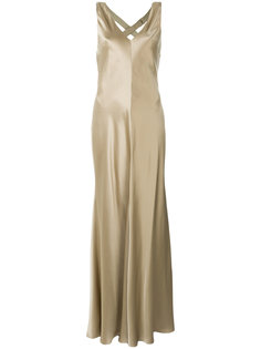 удлиненное платье без застежки Alberta Ferretti