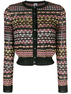 кардиган с геометрическим узором M Missoni