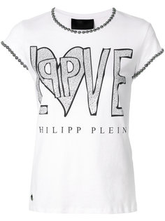 футболка с заплаткой Love Philipp Plein