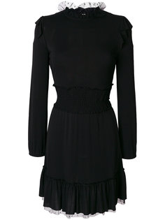 платье с оборочной отделкой Red Valentino