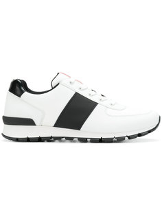кроссовки с панельным дизайном Sporty  Prada