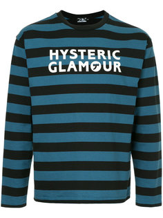толстовка в полоску с логотипом Hysteric Glamour