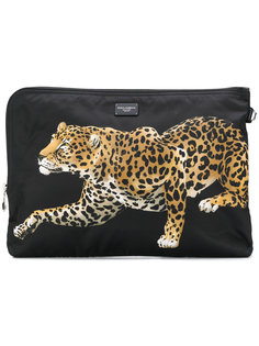 сумка с принтом леопарда Dolce &amp; Gabbana