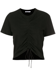 футболка со сборкой T By Alexander Wang