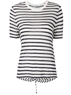 полосатая футболка T By Alexander Wang