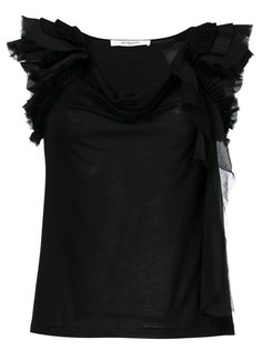 блузка с открытыми плечами Givenchy
