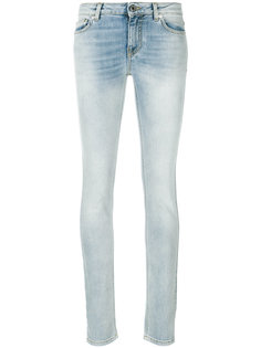 джинсы скинни с потертой отделкой Givenchy