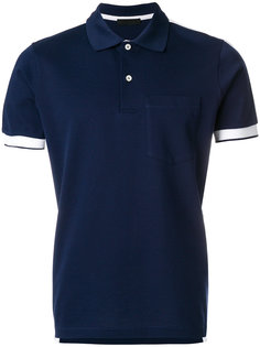 contrast trim polo shirt Prada