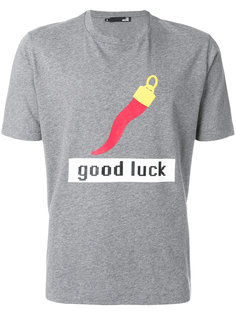 футболка Good Luck Love Moschino