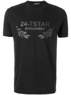 футболка с принтом 24-7 Star Dsquared2