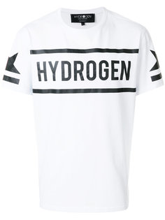 футболка с принтом-логотипом Hydrogen
