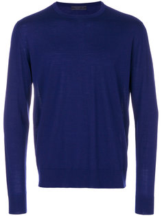 classic crew neck sweater Prada