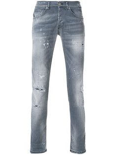 distressed stonewashed jeans Dondup