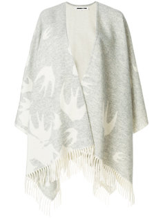 Swallow poncho McQ Alexander McQueen