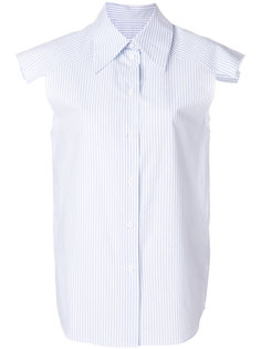 pinstripe sleeveless shirt Mm6 Maison Margiela