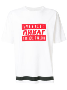футболка explicit skate Unravel Project