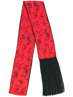 floral print fringed belt  Forte Forte