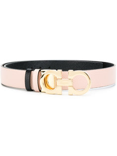 ремень с логотипом Gancio  Salvatore Ferragamo
