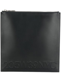 сумка с тисненым логотипом Calvin Klein