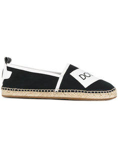 эспадрильи с логотипом Dolce &amp; Gabbana