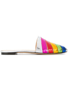 шлепанцы Technicolour  Charlotte Olympia