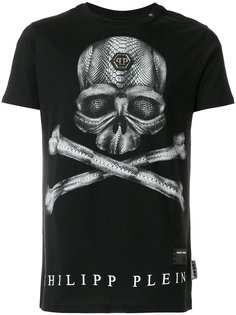 футболка с принтом черепа Philipp Plein