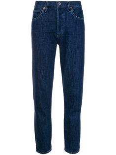 high rise raw hem skinny jeans Citizens Of Humanity