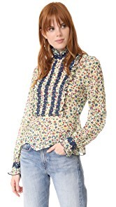 Anna Sui Birds Blouse
