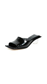 Helmut Lang Lucite Ball Slides