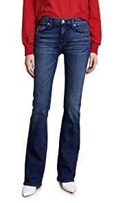 Hudson Drew Mid Rise Boot Cut Jeans
