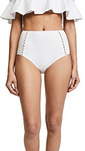 Jonathan Simkhai High Waist Bikini Bottoms