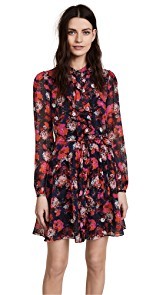 Saloni Tilly Ruffle C Dress