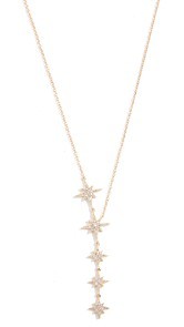 Shashi Starburst Lariat Necklace