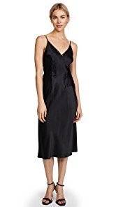 T by Alexander Wang Silk Rivet Cami Dress