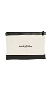 What Goes Around Comes Around Balenciaga Canvas Clutch (Previously Owned)