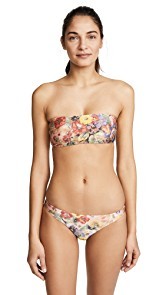 Zimmermann Lovelorn Bandeau Bikini