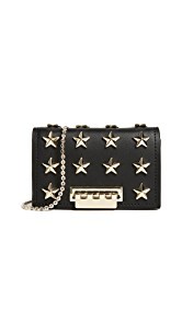 ZAC Zac Posen Star Stud Earthette Card Case with Chain