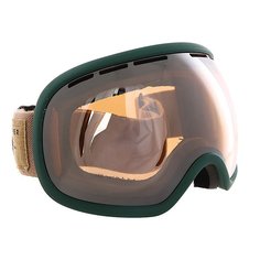 Маска для сноуборда Von Zipper Fishbowl Sin Hunter Green/Persimmon Chrome