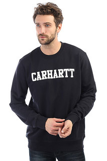 Свитшот Carhartt WIP College Sweatshirt Dark Navy/White