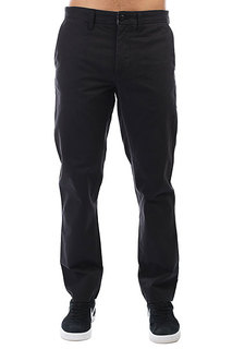Брюки прямые Carhartt WIP Johnson Pant Black(Rinsed)