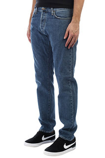 Джинсы прямые Carhartt WIP Klondike Pant Blue(Stone Washed)
