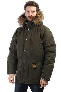 Куртка зимняя Carhartt WIP Trapper Parka Cypress