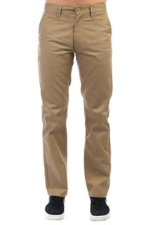 Штаны прямые Brixton Fleet Chino Pant Khaki