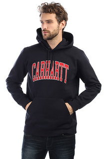 Толстовка кенгуру Carhartt WIP Hooded Division Sweatshirt Dark Navy