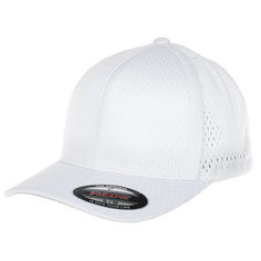 Бейсболка классическая Neff Flexfit/Yupoong White