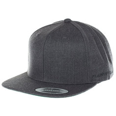 Бейсболка классическая Neff Flexfit/Yupoong Dark Heather