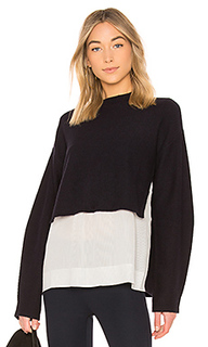 Round neck knit overlay - Joseph