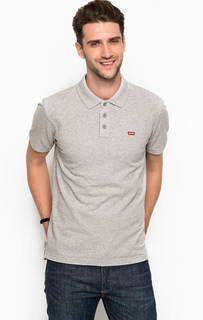Серая футболка поло из хлопка Levis®